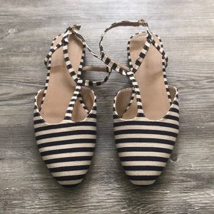 Charter Club striped flats